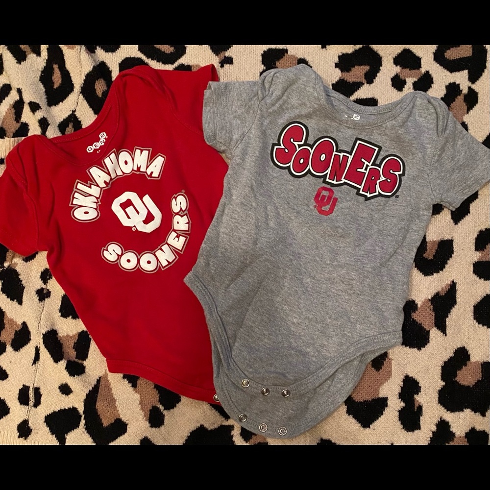 OU Sooners Onesies 18mo